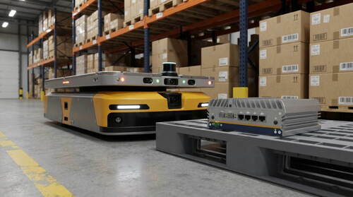 أحدث حلول الشركة حول Improving AGV Robot Performance with High-Bandwidth Industrial Box PCs