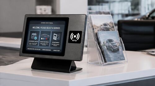 أحدث حلول الشركة حول Industrial All-in-One PC Solution for Automotive 4S Stores