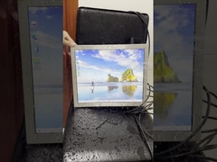 1000 نيتس أشعة الشمس قابلة للقراءة لوحة الفولاذ المقاوم للصدأ جهاز كمبيوتر 8GB ذاكرة الوصول العشوائي Wi-Fi / Ethernet متصل