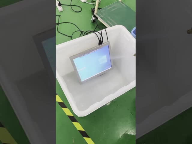 1000 Nits Industrial Stainless Steel Lcd Monitor With 10 Point Capacitive Touch Screen