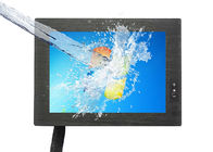 8 Inch Waterproof Touch Monitor / 4 Wire Resistive Touch Screen 12-24V Working Voltage