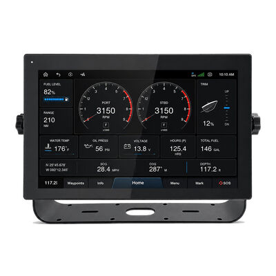 سعر جيد 1500 Nits Brightness IP67 Waterproof Marine Monitor with 10 Points Capacitive Touch for Marine Environments متصل
