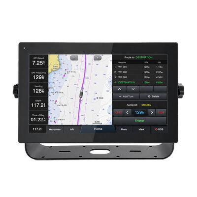 سعر جيد 1500 Nits Brightness IP67 Waterproof Marine Monitor with 10-Point Capacitive Touchscreen for Garmin LiveScope متصل