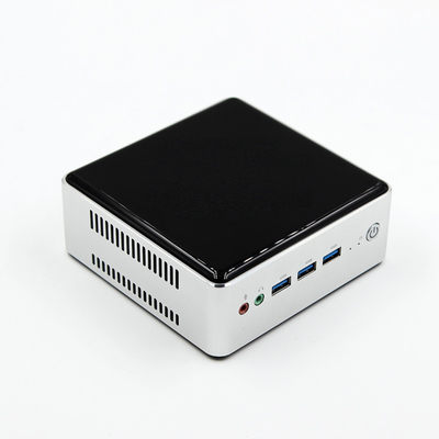 سعر جيد AC240V HDMI Industrial Mini PC UEFI BIOS 1185G7E Win10 DDR4 M.2 SSD أجهزة الكمبيوتر Nuc متصل