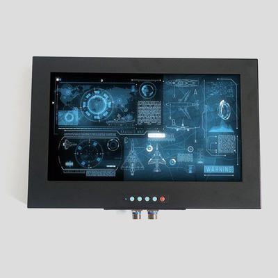 سعر جيد SS304 شاشة LCD العسكرية IP67 مقاوم للماء 21.5INCH الصناعية LCD لوحة مراقب متصل