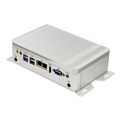 سعر جيد كمبيوتر مكتبي صغير بدون مروحة J4125 رباعي النوى 6xCOM 2xLAN GPIO يدعم 8 جيجا بايت متصل