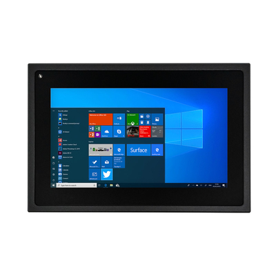 شاشة تعمل باللمس PCAP شاشة LCD قابلة للقراءة بضوء الشمس ومضادة للوهج 1000 شمعة أمامية IP65 مقاومة للماء