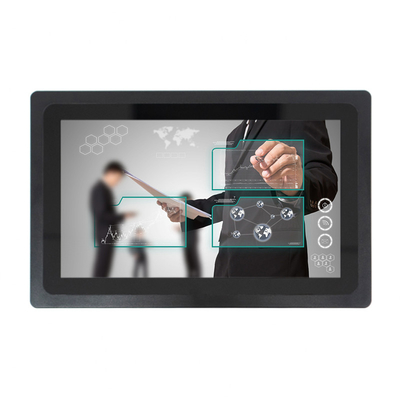 سعر جيد شاشة تعمل باللمس PCAP الصناعية المسطحة مقاومة للماء FHD 1920X1080 شاشة LCD مثبتة على الحائط متصل
