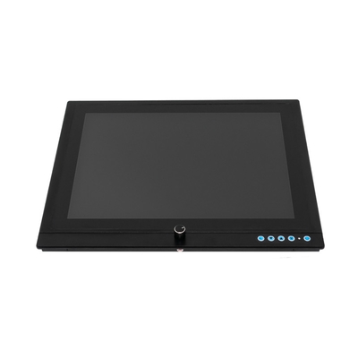 شاشة LCD الصناعية مقاس 15 بوصة تعرض 1024 * 768 شاشة تعمل باللمس PCAP قابلة للقراءة