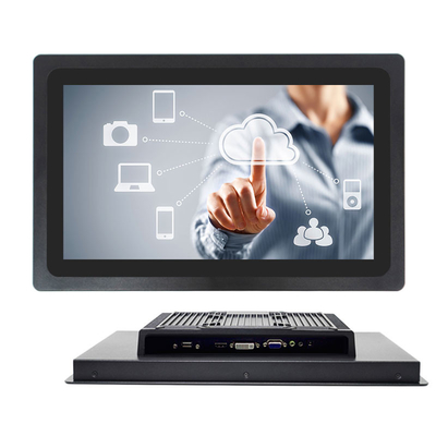 سعر جيد شاشة لمسة سعة عالية السطوع 350 Cd / M2 مع إشارة دخول VGA DVI HDMI متصل