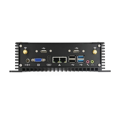 سعر جيد 2*Mini-PCIe الكمبيوتر الصناعي المصغر القابل للتوسيع لإنترنت الأشياء الصناعي مع WiFi و Bluetooth متصل
