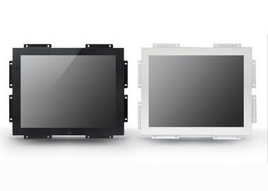 سعر جيد اللون الأبيض حالة معدنية فتح الإطار لوحة LCD / فتح الإطار شاشة تعمل باللمس متصل