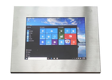 لوحة عالية الدقة الفولاذ المقاوم للصدأ PC / لوحة اللمس ماء 64G SSD Hard Disk