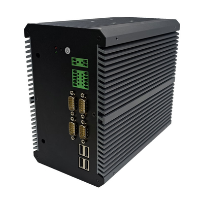 سعر جيد سبائك الألومنيوم الحاسوب الصناعي المصغر 10G LAN شبكة PCI-E 4X شبكة 10G Ethernet اختياري متصل