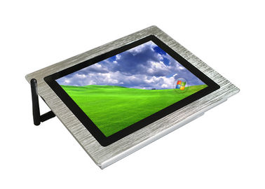 سعر جيد سبائك الألومنيوم بدون مروحة الصناعية لوحة اللمس PC 8 بوصة J1900 وحدة المعالجة المركزية تصميم بلا ضجيج متصل