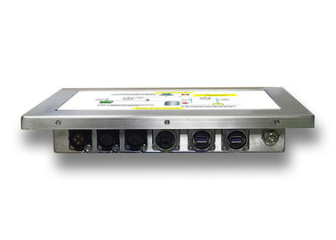 متين الفولاذ المقاوم للصدأ لوحة PC 18.5 بوصة الحجم و 9 - 36V واسعة الجهد