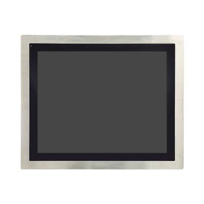 شاشة LCD صناعية من الفولاذ المقاوم للصدأ بمسحية قابلة لللمس