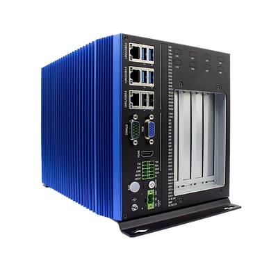 سعر جيد كمبيوتر كمبيوتر صناعي صغير مع 3 منافذ LAN و 2 RS232 و 4 منافذ USB 3.0 للشبكات متصل