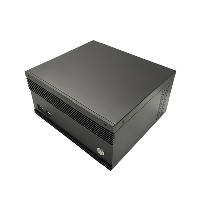 سعر جيد حاسوب لينكس الصناعي المصغر مع 256GB SSD دعم ويندوز 7/8/10 اختياري متصل
