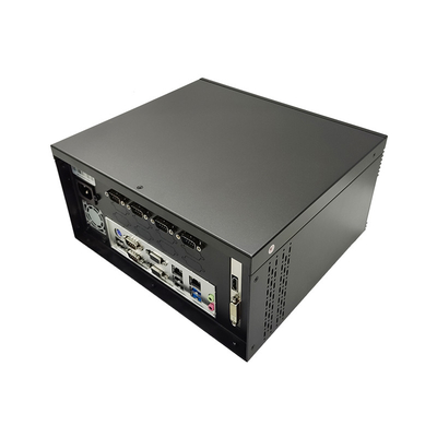 سعر جيد I/O 1x Line-out Industrial Fanless Mini PC مع نظام تشغيل أوبنتو متصل
