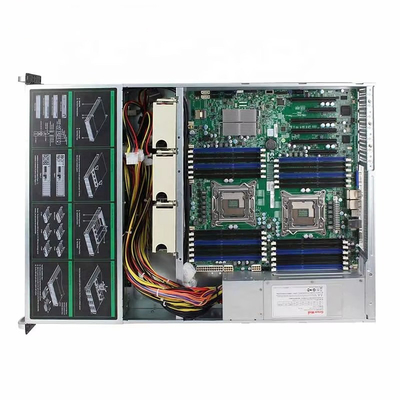 جهاز كمبيوتر صناعي صغير مزدوج Xeon 6133/6138 مع خيارات متكاملة لـ Gigabit Ethernet والتخزين
