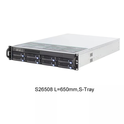 2* CPU Intel Xeon Rack Mini PC 16*DDR4 2*NVME 2* جيجابيت إثنر