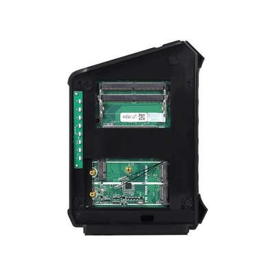 سعر جيد اطلق سراح كامل إمكانيات عملك مع جهاز الكمبيوتر الصناعي المصغر 2 X M.2 NVME التخزين و 2x DDR5L فتحة SODIMM متصل