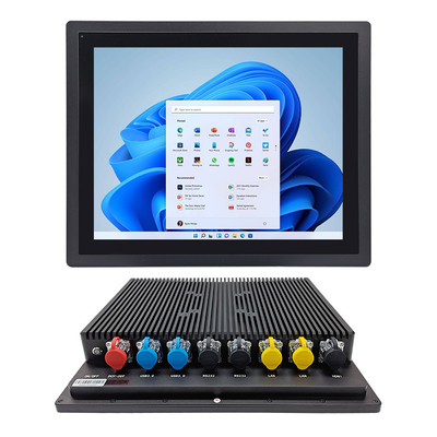 سعر جيد 128G SSD و 50000Hours Panel Life IP65 Touch Panel PC للتطبيقات الصناعية متصل