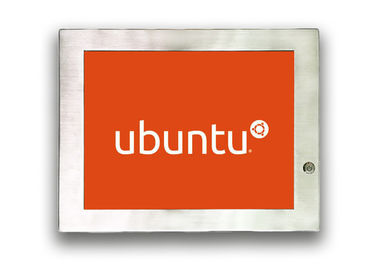 Ubuntu System Panel PC شاشة لمس 12 إنش IP67 للماء للتحكم في العمليات