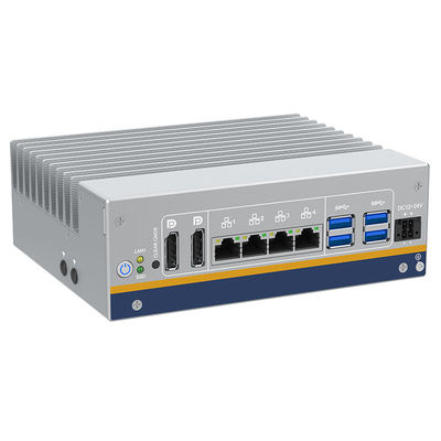 سعر جيد جهاز كمبيوتر ميني بدون مروحة 2 * DP Display Port 4 * Gigabit Ethernet Intel i210-AT Intel I219-LM متصل