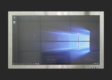 سعر جيد 1000 Nits 24 بوصة الفولاذ المقاوم للصدأ لوحة PC IP65 256G SSD القرص الصلب القدرات متصل