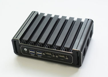 سعر جيد بدون مروحة الصناعية البسيطة PC مربع PC I5-6200U المعالج 4GB DDR4 64GB SSD 2 LAN الميناء متصل
