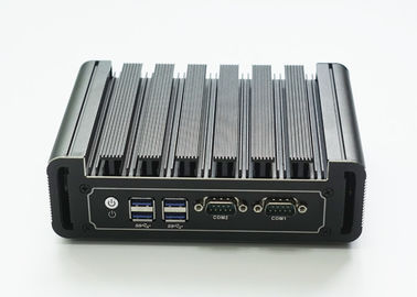 إنتل I7-7500U ثنائي النواة الصناعية مايكرو PC 6 USB 2 منفذ إيثرنت 2 COM RS232