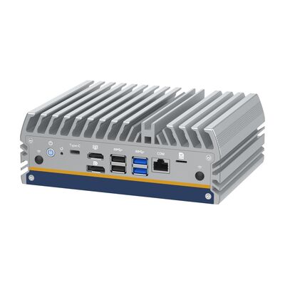 سعر جيد كمبيوتر صناعي صغير مع رسومات Intel Iris Xe 2x DDR5 4800MHz وتخزين مزدوج 1 * M.2 2280 NVME 1 * 2.5 SATA متصل