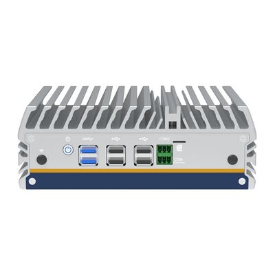 سعر جيد كمبيوتر صناعي صغير مع منفذي SFP بسرعة 10 جيجابت إي ومنفذي شبكة Intel I226-V مع ذاكرة وصول عشوائي DDR5 بسرعة 4800 ميجاهرتز متصل