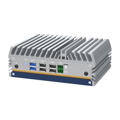 سعر جيد حاسوب صناعي صغير مع 2x شبكة Intel I226-V 12V طاقة متواصلة و 2x 10 GbE SFP + منافذ الأتمتة الصناعية متصل