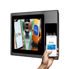 1024 * 768 10.4 بوصة بدون مروحة PCAP لوحة الكمبيوتر كشك مع NFC