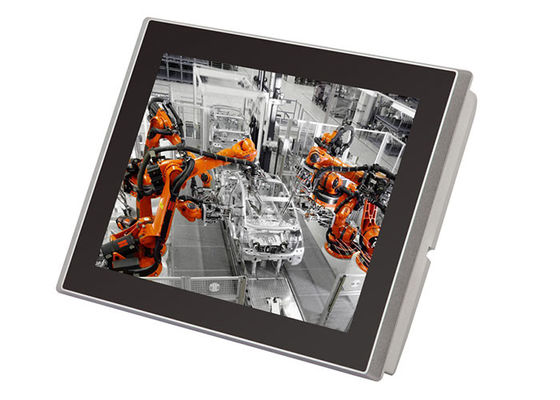 سعر جيد Realtek ALC662 400cd / m2 HMI Industrial Touch Panel PC متصل