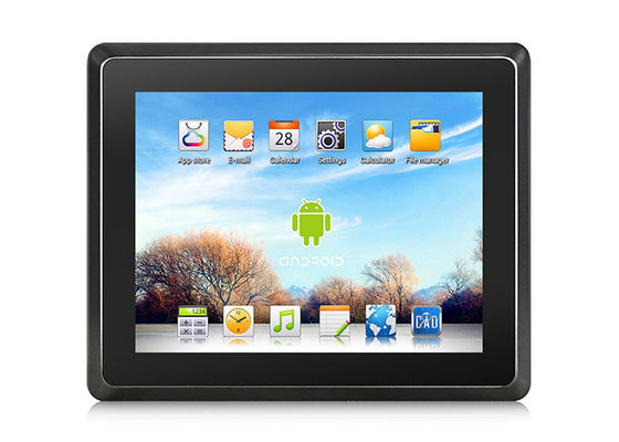 سعر جيد 1024x768 10.4in لوحة شاشة تعمل باللمس مضمنة IP65 RK3288 Android 10.1 متصل