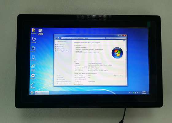 سعر جيد UPS AIO Industrial Touch Panel PC 15.6 بوصة 5 سلك شاشة تعمل باللمس مقاوم للكمبيوتر متصل