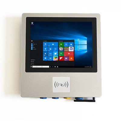 سعر جيد بدون مروحة RFID IP65 لوحة PC 5 سلك 45W لوحة شاشة تعمل باللمس مقاومة متصل