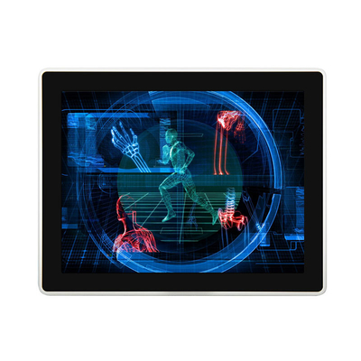 سعر جيد شاشة LCD مضمنة PCAP VGA DC12V تدعم لمس القفازات الطبية متصل