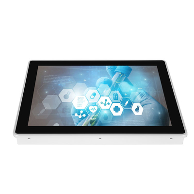 سعر جيد VESA AC240V الصناعية لوحة اللمس الكمبيوتر 17 بوصة لوحة LCD سبائك الألومنيوم متصل