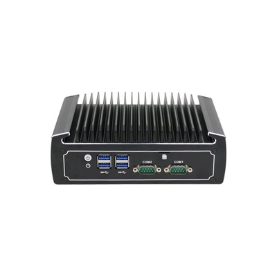 سعر جيد كمبيوتر صناعي صغير بدون مروحة Intel 10th Core I5 ​​10210U Dual Lan TPM2.0 Windows 11 متصل