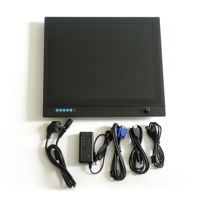 سعر جيد شاشة صناعية 17 بوصة 1280 × 1024 عالية السطوع تعرض شاشة تعمل باللمس HDMI متصل