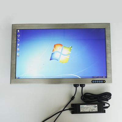 مشغل بواسطة عصا USB ، شاشة LCD ، سطوع عالي 1000 شمعة / المتر المربع ، زجاج أمامي 3 مم ، AF